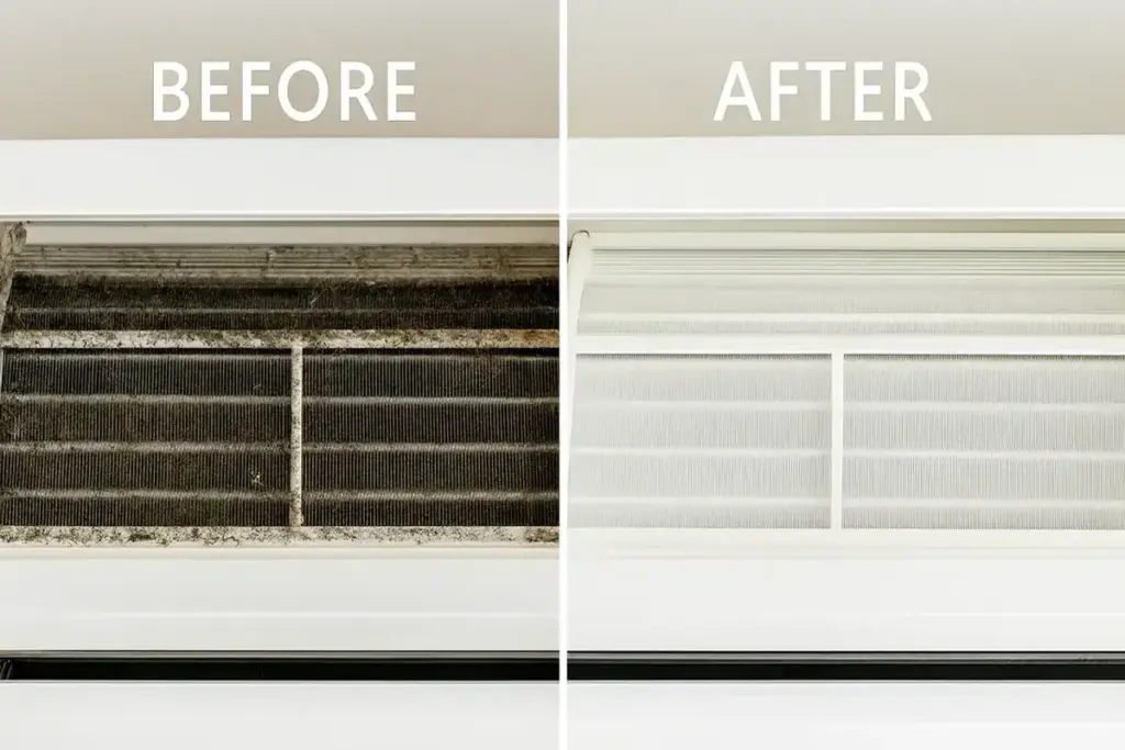 エアコンクリーニングサービス紹介のイメージ